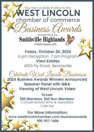 West Lincoln Chamber of Commerce's 2024 Business Awards